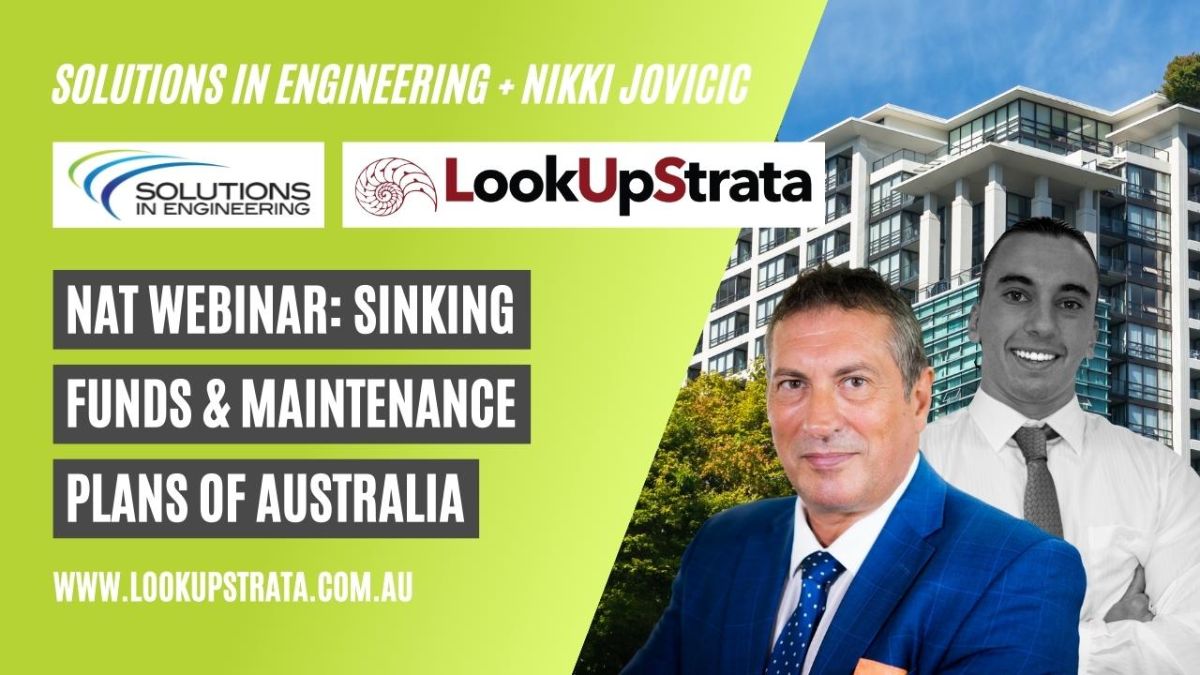 NAT: 10 Year Maintenance Plans and Sinking Funds of Australia with Peter Berney and Dakota Panetta, Solutions In Engineering – February 2022
