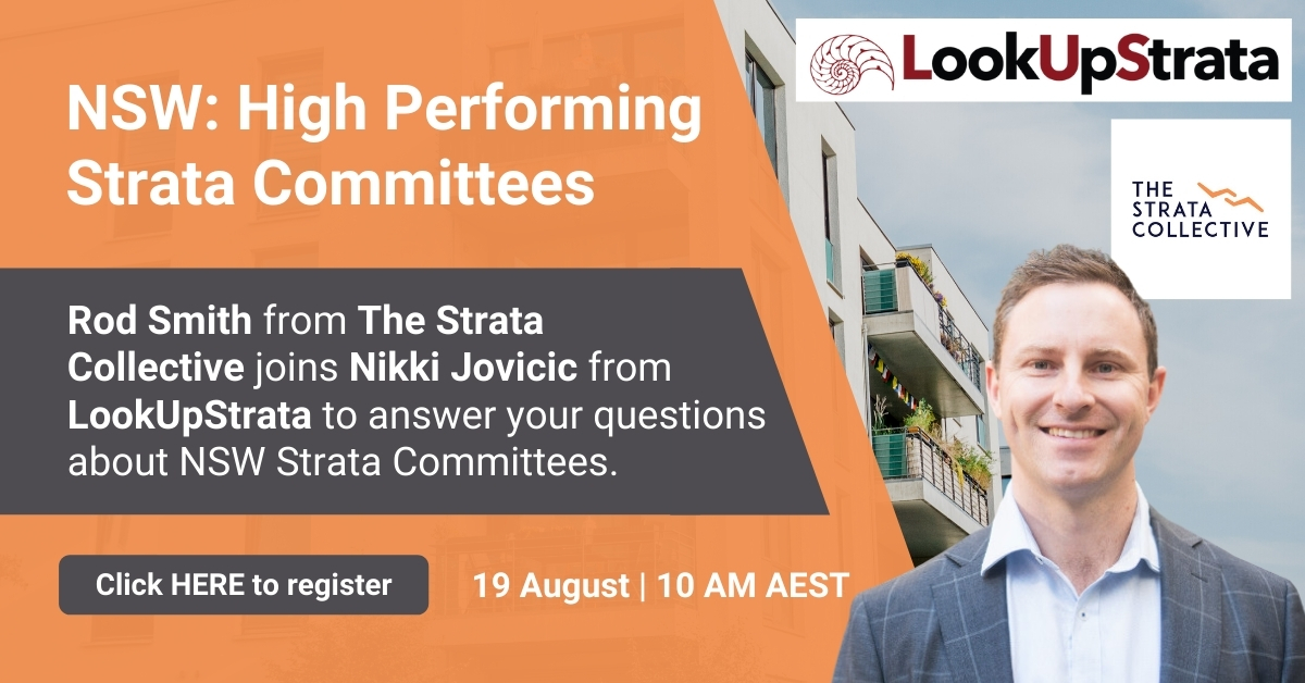 NSW: High Performing Strata Committees + Q&A