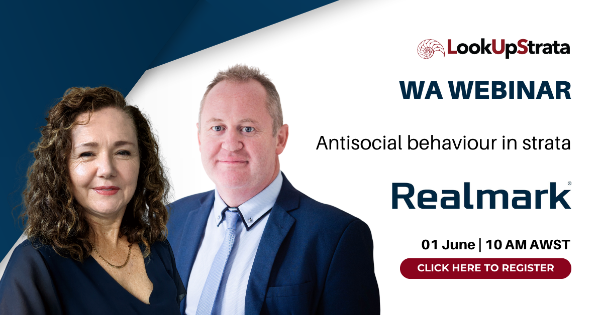 WA Webinar: Antisocial behaviour in strata