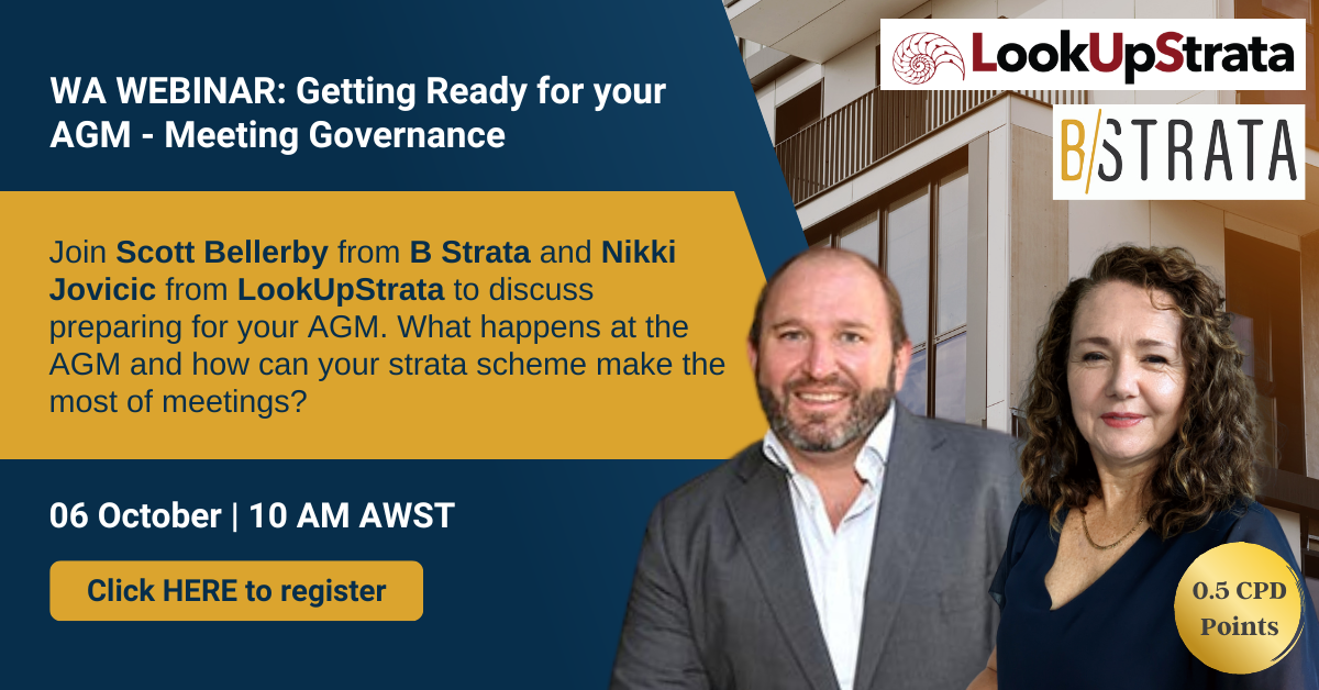 WA: Getting Ready for your AGM - Meeting Governance