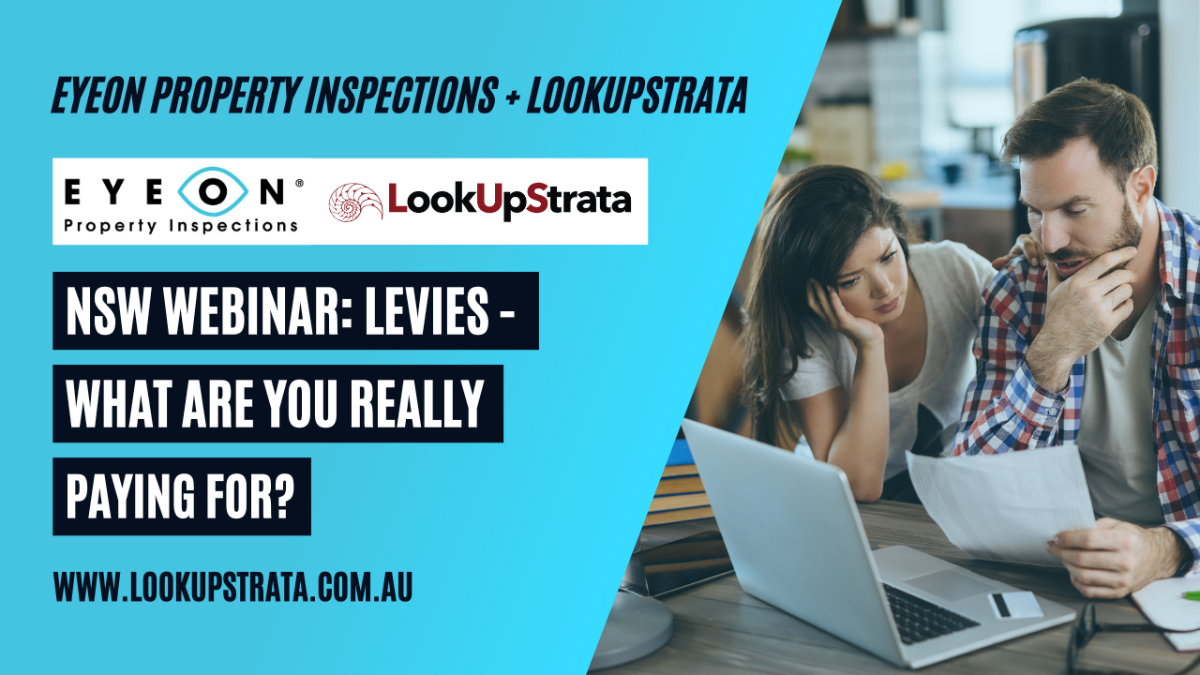 NAT: Levies – What are you really paying for? with Michael Ferrier, EYEON Property Inspections – July 2022