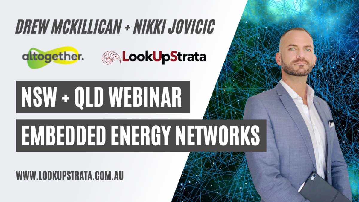 NSW & QLD: Embedded Energy Networks for Owners Corporations and Bodies Corporate Webinar + Q&A | February 2022