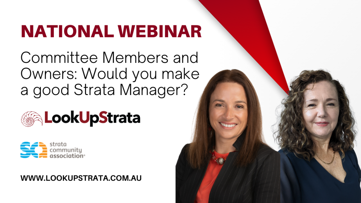 NAT: Would you make a good Strata Manager? with Alisha Fisher, SCA – September 2022