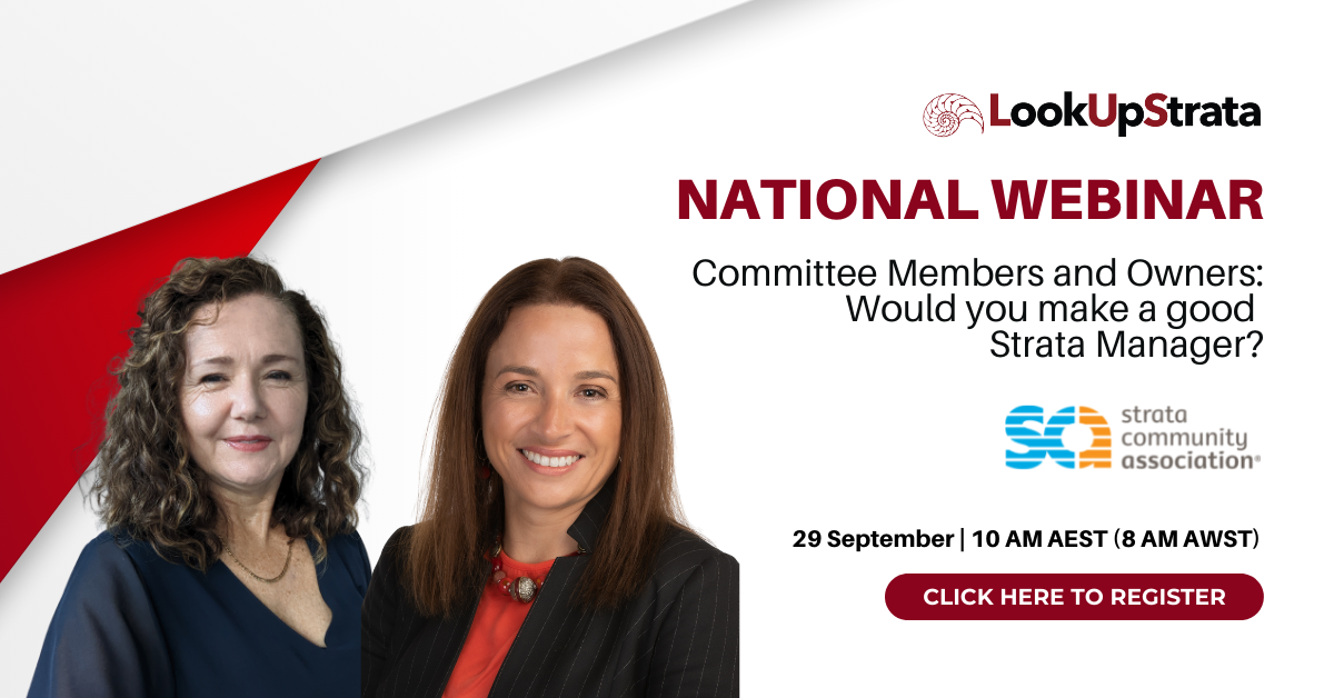 NAT: Committee Members and Owners: Would you make a good Strata Manager?