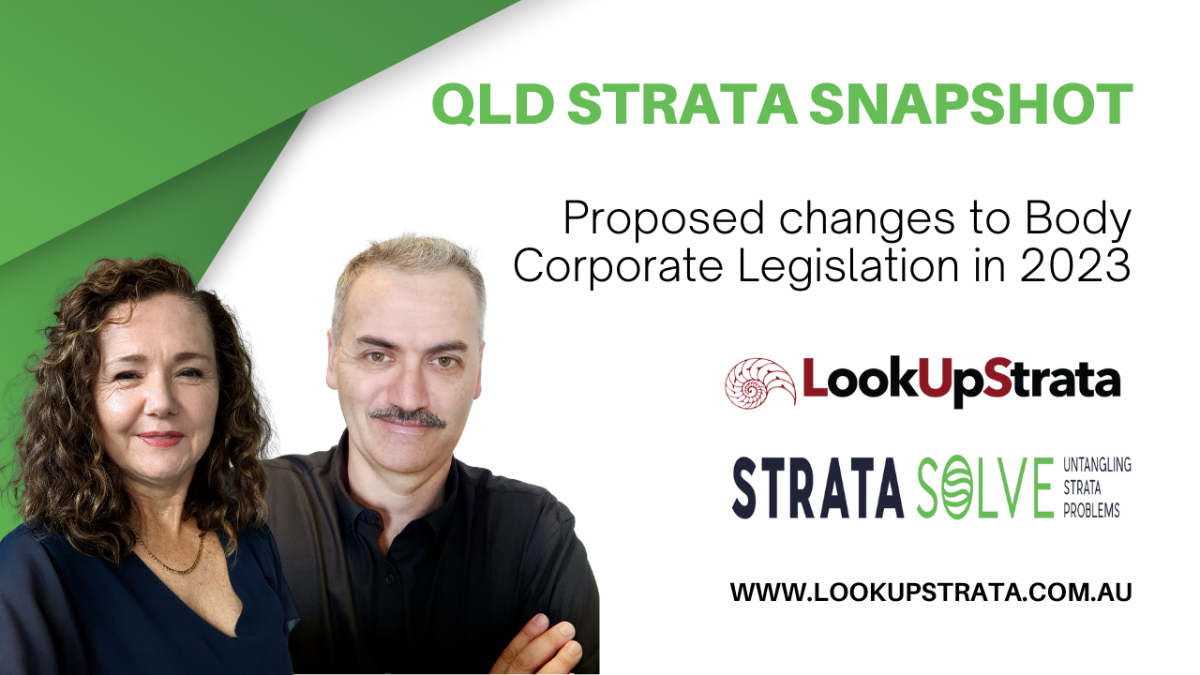 QLD: Proposed changes to Body Corporate Legislation 2023