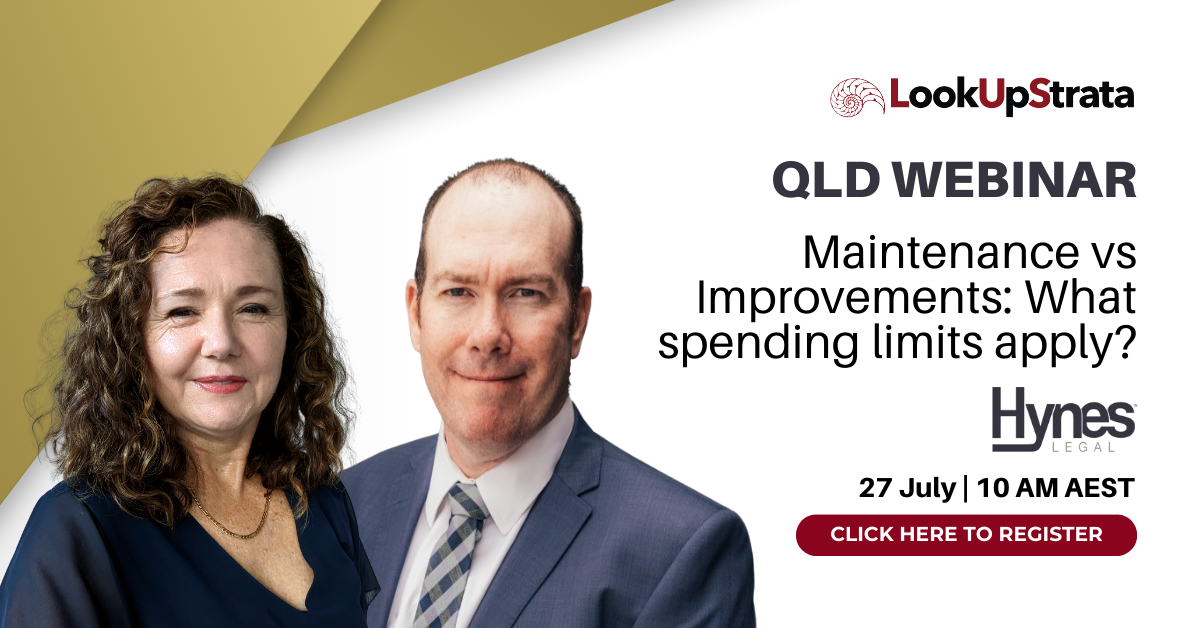 QLD: Maintenance vs Improvements: What spending limits apply?