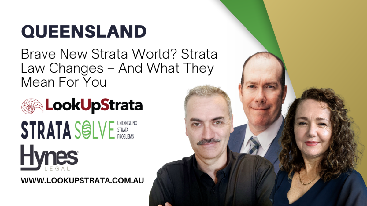 QLD: Brave New Strata World? Strata Law Changes And What They Mean For You 