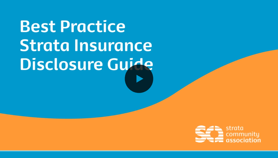 Strata Insurance Disclosure Best Practice Guide
